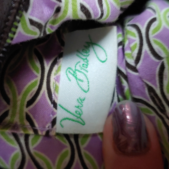 Vera Bradley Purple Punch Shoulder Bag - Picture 10 of 16